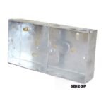 SWITCH BOX 2-GANG WITH SPACER
