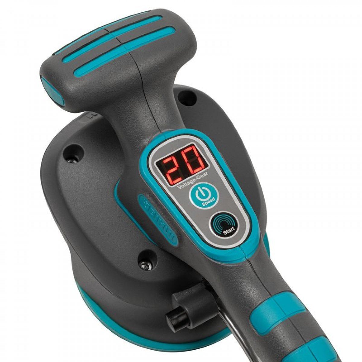 Rechargeable vibration suction cup - Digital 6 Speed 21V 2.0A/h 120 mm - Image 5