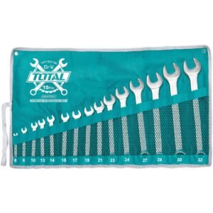 TOTAL 15Pcs combination spanner set