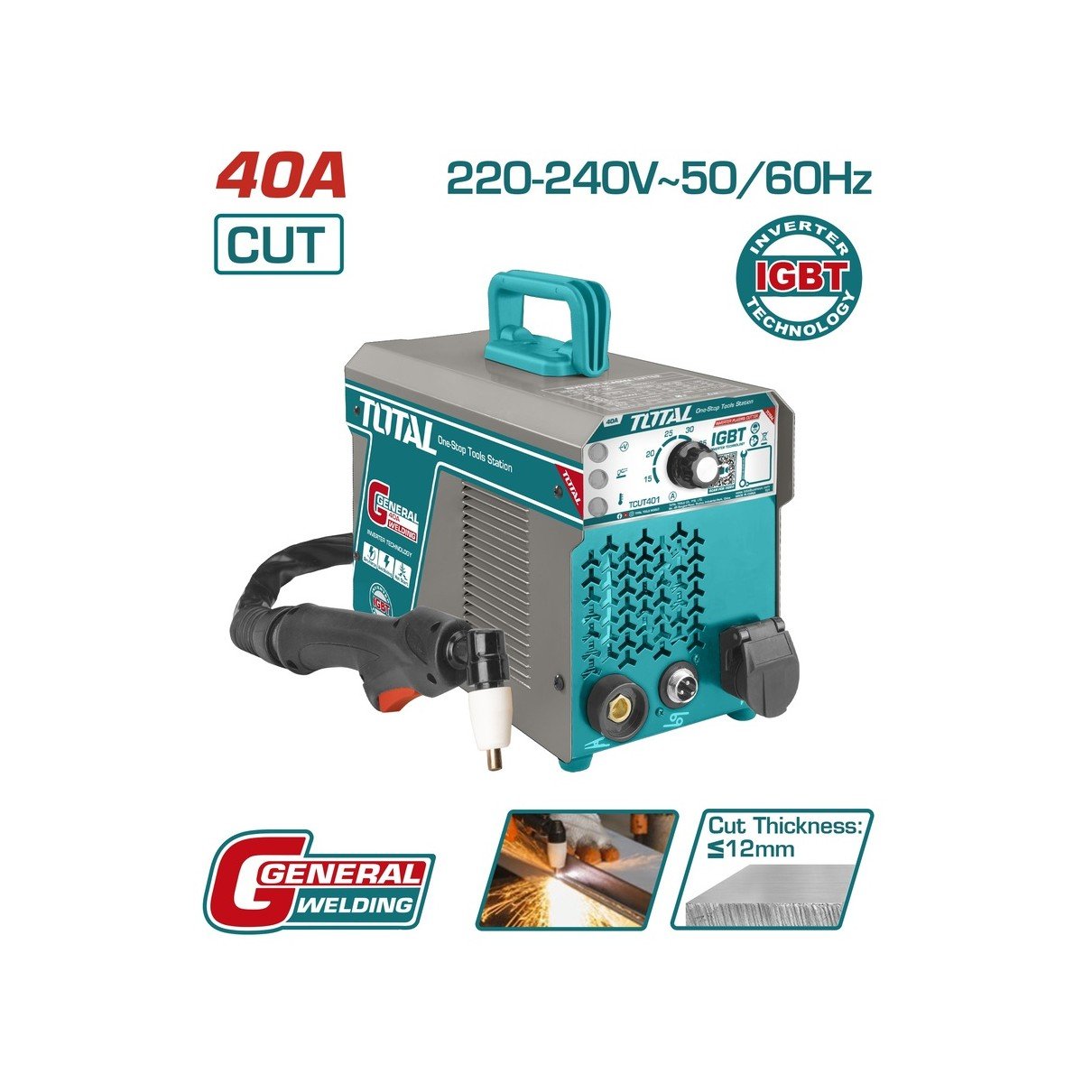 TOTAL ΜΗΧΑΝΗ ΚΟΠΗΣ PLASMA 40Α