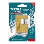 TOTAL BRASS BLOCK PADLOCK 60MM