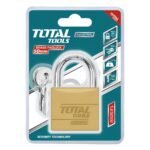 TOTAL BRASS PADLOCK 50MM