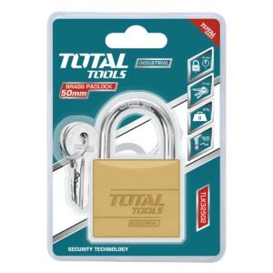 TOTAL BRASS PADLOCK 50MM