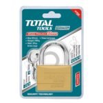TOTAL BRASS PADLOCK 60MM