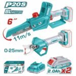 TOTAL Cordless gauge straight shear combo kit Li-ion 20V / 2Ah (TOSLI240306Ε)