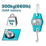 TOTAL Crane scale 300Kg