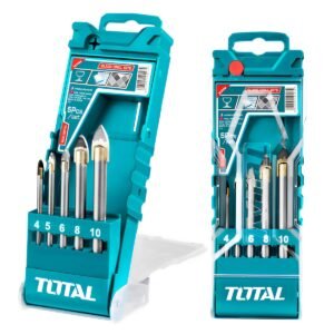TOTAL GLASS DRILL BITS 5PCS