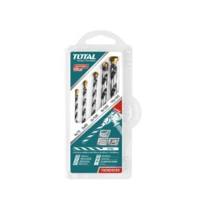 TOTAL MASONRY DRILL BITS SET 5PCS