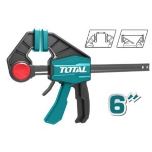 TOTAL QUICK BAR CLAMPS 6"