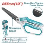 TOTAL RUBBER GRIP LONG-BLADE HEAVY DUTY SCISSORS 255MM