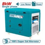 TOTAL Silent diesel generator 8.000W