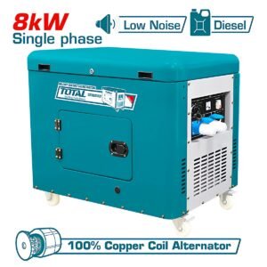 TOTAL Silent diesel generator 8.000W