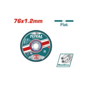 TOTAL ΔΙΣΚΟΣ ΚΟΠΗΣ INOX / ΜΕΤΑΛΛΟΥ 76mm X 1.2mm ΓΙΑ TAGLI76017