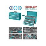 TOTAL ΕΠΑΓΓ. ΕΡΓΑΛΕΙΟΘΗΚΗ ΜΕΤΑΛΛΙΚΗ ΜΕ 132ΤΕΜ ΕΡΓΑΛΕΙΑ