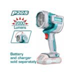 TOTAL ΕΠΑΓΓ. ΠΡΟΒΟΛΕΑΣ LED ΜΠΑΤ. Li-ion 20V ΧΩΡΙΣ ΜΠΑΤΑΡΙΑ & ΦΟΡΤΙΣΤΗ (TWLI2088)