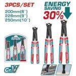 TOTAL ΕΠΑΓΓ. ΣΕΤ ΠΛΑΓΙΟΚΟΠΤΕΣ ΥΨΗΛΗΣ ΜΟΧΛΕΥΣΗΣ 30% 3ΤΕΜ (THT2RK231)