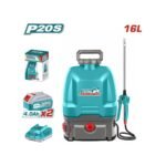 TOTAL ΕΠΑΓΓ. ΨΕΚΑΣΤΗΡΑΣ ΠΛΑΤΗΣ ΜΠΑΤ. Li-ion 20V / 4Ah / 2 ΜΠΑΤ (TSPLI201644E)