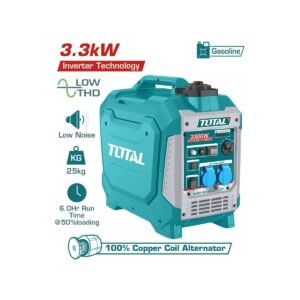 TOTAL ΕΠΑΓΓΕΛΜΑΤΙΚΗ ΗΛΕΚΤΡΟΓΕΝΝΗΤΡΙΑ ΒΕΝΖΙΝΗΣ INVERTER 3.300W