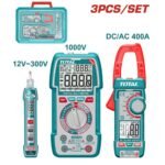 TOTAL ΗΛΕΚΤΡΙΚΟ ΚΙΤ ΔΟΚΙΜΗΣ 3ΤΕΜ  (TOS24067)