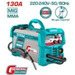 TOTAL ΗΛΕΚΤΡΟΚΟΛΛΗΣΗ INVERTER FCAW 230V / 130A ΧΩΡΙΣ ΑΕΡΙΟ (TFC13018)