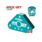 TOTAL ΣΕΤ ΜΙΝΙ ΜΑΓΝΗΤΙΚΕΣ ΓΩΝΙΕΣ ΣΥΓΚΟΛΛΗΣΗΣ 4ΤΕΜ