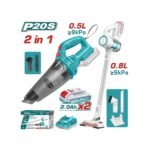 TOTAL ΣΕΤ ΣΚΟΥΠΑΚΙΑ ΜΠΑΤ Li-ion 20V (TOSLI29832E)