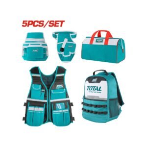 TOTAL ΣΕΤ ΤΣΑΝΤΕΣ + ΘΗΚΕΣ ΕΡΓΑΣΙΑΣ 5ΤΕΜ