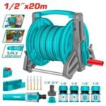 TOTAL ΣΕΤ ΦΟΡΗΤΗ ΑΝΕΜΗ ΛΑΣΤΙΧΟΥ ΠΟΤΙΣΜΑΤΟΣ ΜΕ ΛΑΣΤΙΧΟ 1/2" - 20m (THHR20124)