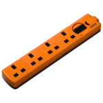 POKA UK style  power strip 4 WAY