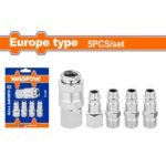 WADFOW 5 Pcs quick coupler set 1/4"