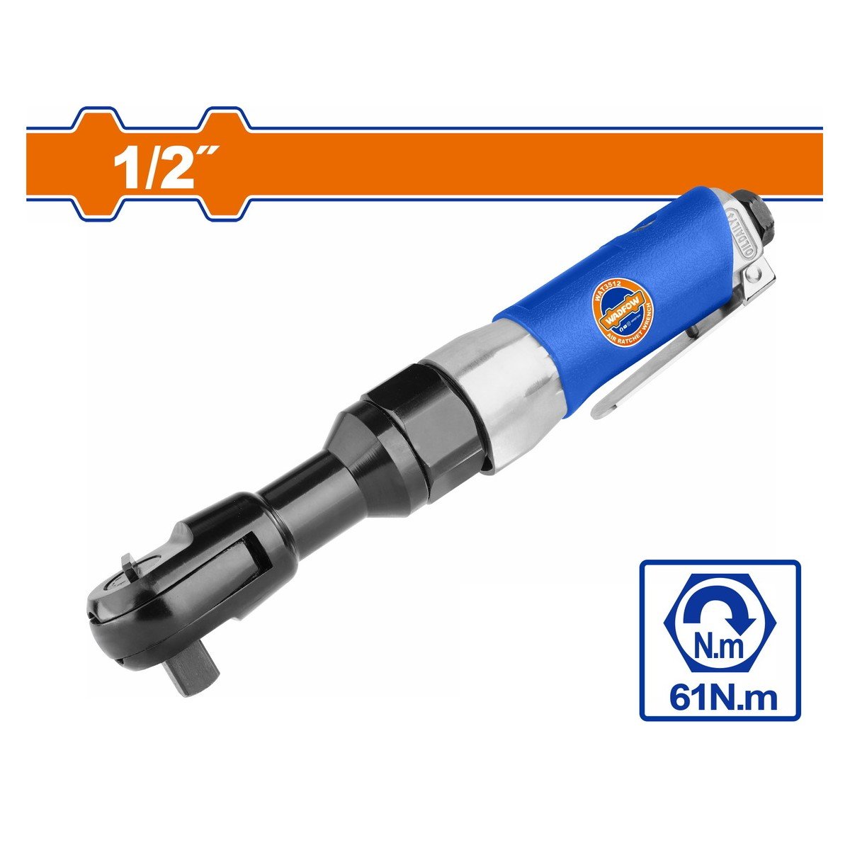 WADFOW Air ratchet wrench 1/2" / 61Nm