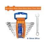 WADFOW Combination spanner set 8pcs / 6-19mm