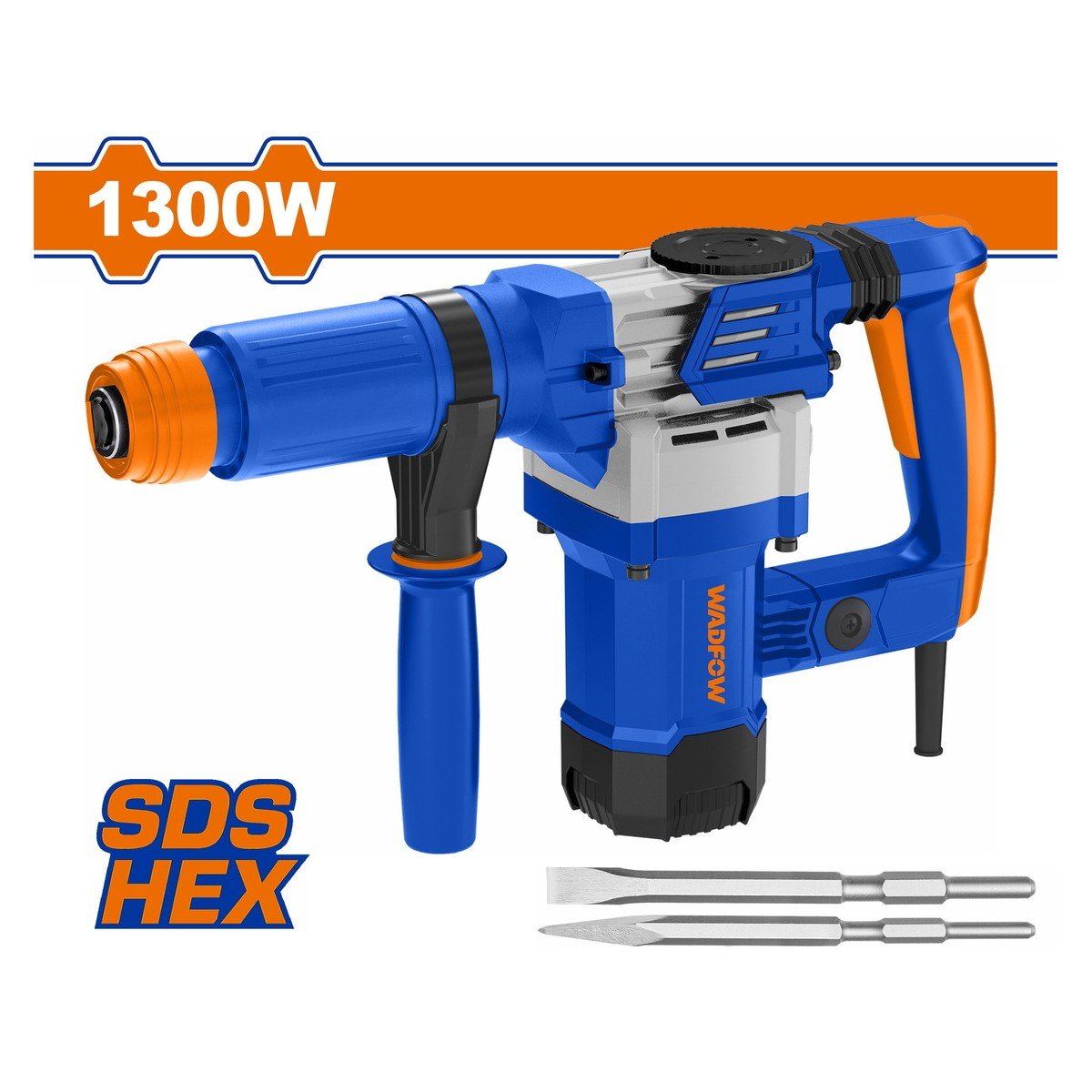 WADFOW Demolition breaker SDS-HEX 1.300W / 15J