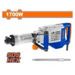 WADFOW Demolition breaker SDS-ΗΕΧ 1.700W / 50J (WDB1D90)
