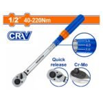 WADFOW Preset torque wrench 1/2" 430mm / 40-220Nm (WWQ1D12)