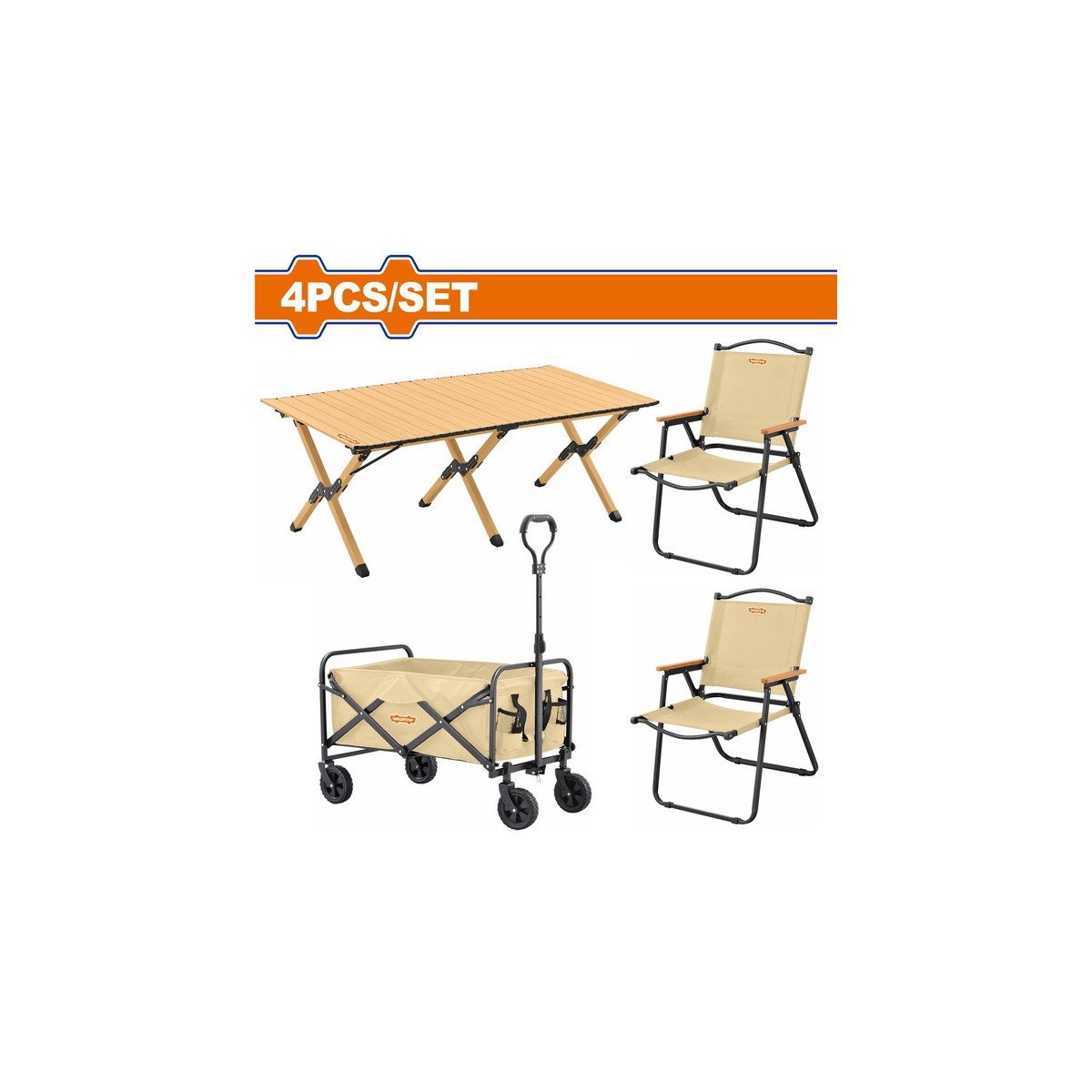 WADFOW ΣΕΤ ΕΠΙΠΛΑ ΚΑΜΠΙΓΚ 4 TEM