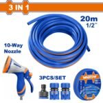 WADFOW ΣΕΤ ΛΑΣΤΙΧΟ ΠΟΤΙΣΜΑΤΟΣ 1/2"- 20m ΜΕ ΠΙΣΤΟΛΙ ΝΕΡΟΥ & ΤΑΧΥΣΥΝΔΕΣΜΟΥΣ (WYP1E203)