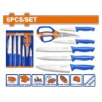 WADFOW ΣΕΤ ΨΑΛΙΔΙ + ΜΑΧΑΙΡΙΑ ΚΟΥΖΙΝΑΣ 6ΤΕΜ