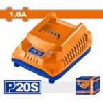 WADFOW ΦΟΡΤΙΣΤΗΣ ΓΙΑ ΜΠΑΤΑΡΙΕΣ Li-ion 20V / 1.5Ah / 2Ah / 3Ah / 4Ah / 5Ah