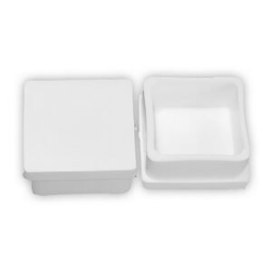 WHITE RUBBER CAPS SQUARE