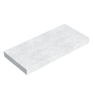 Sigma White felt, delicated 25x12 cm. spare for Art.48D7